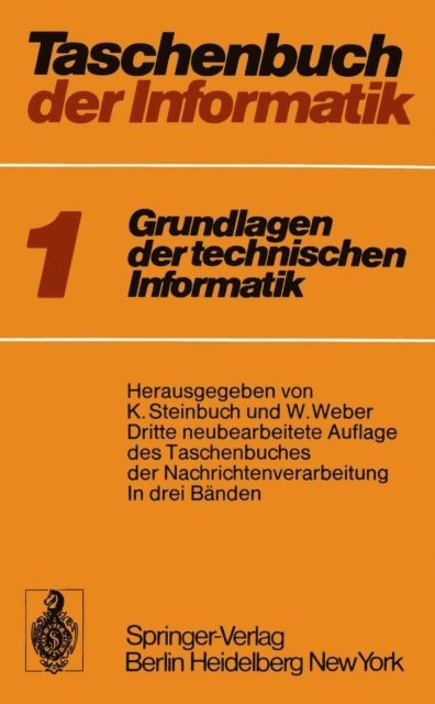 W. Weber, Karl Steinbuch - Taschenbuch der Informatik, E-bok