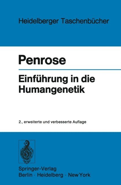 L. S. Penrose - Einführung in die Humangenetik, E-bok