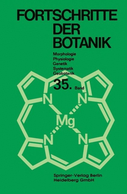 Hubert Ziegler, Eberhard Schnepf, Hermann Merxmuller, Karl Esser, Heinz Ellenberg - Fortschritte der Botanik, E-bok