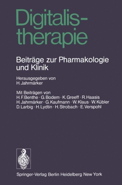 H. Jahrmarker - Digitalistherapie, E-bok