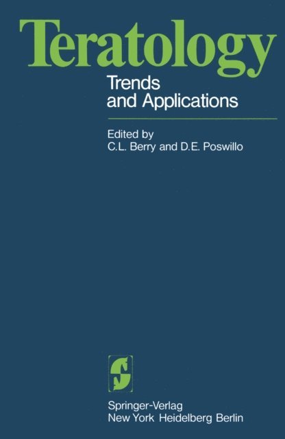 D.E. Poswillo, C.L. Berry - Teratology, E-bok