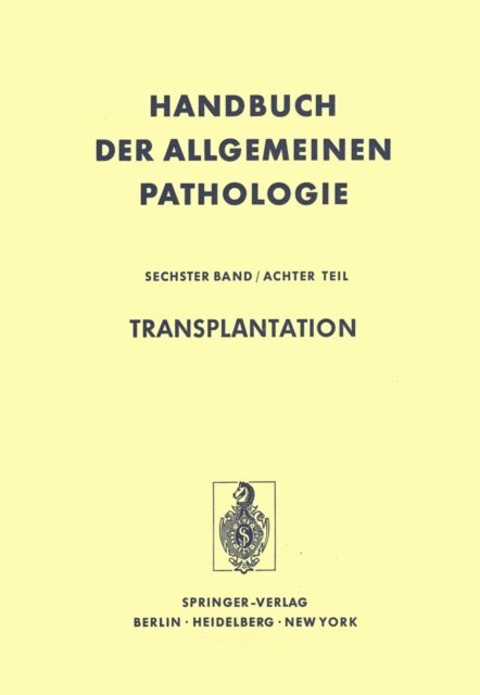 Johann W. Masshoff - Transplantation, E-bok