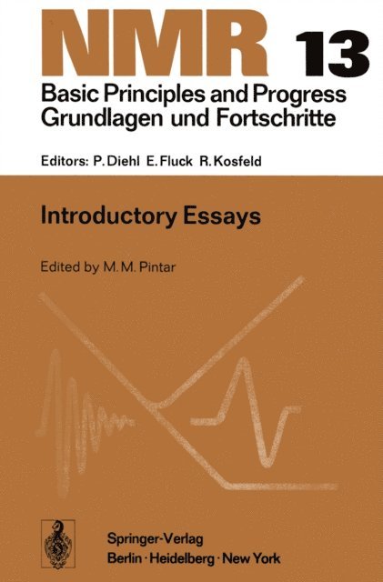 M. M. Pintar - Introductory Essays, E-bok