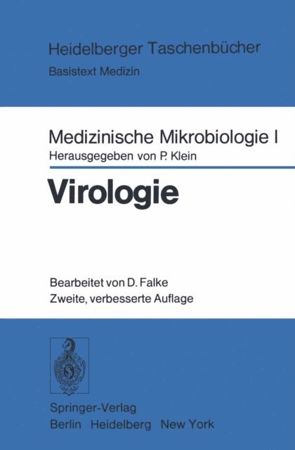 P. Klein - Medizinische Mikrobiologie I: Virologie, E-bok