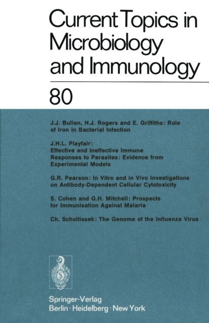 P. K. Vogt, L. Syru?ek, H. G. Schweiger, R. Rott, F. Melchers, O. Maaloe, H. Koprowski, P. Koldovsky, J. Klein, J. H. Humphrey, P. H. Hofschneider, W. Henle, W. Arber - Current Topics in Microbiology and Immunology, E-bok