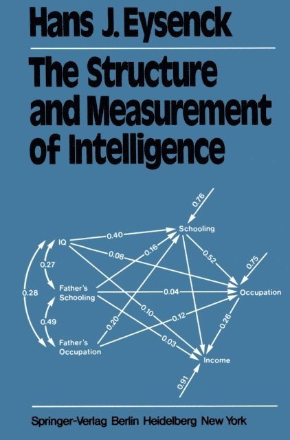 Hans J. Eysenck - Structure and Measurement of Intelligence, E-bok