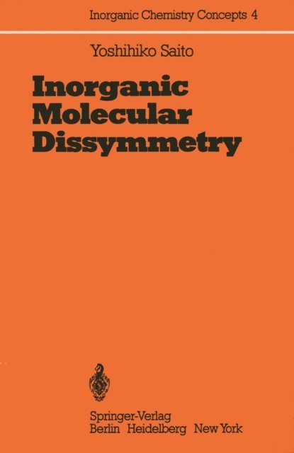 Yoshihiko Saito - Inorganic Molecular Dissymmetry, E-bok