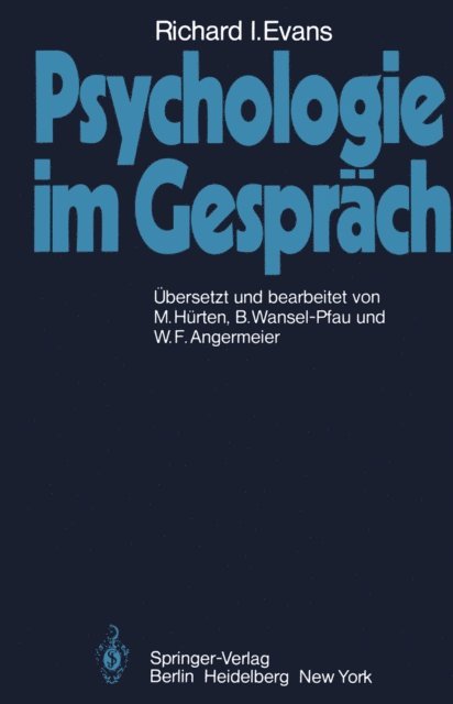 R.I. Evans - Psychologie im Gespräch, E-bok