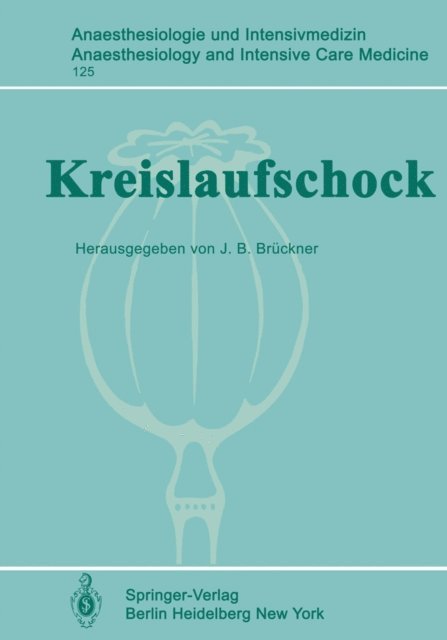 J. B. Bruckner - Kreislaufschock, E-bok