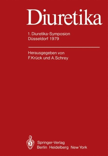 A. Schrey, F. Kruck - Diuretika, E-bok