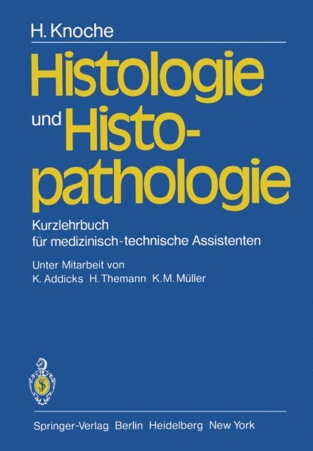H. Knoche - Histologie und Histopathologie, E-bok