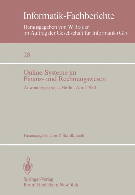 P. Stahlknecht - Online-Systeme im Finanz- und Rechnungswesen, E-bok