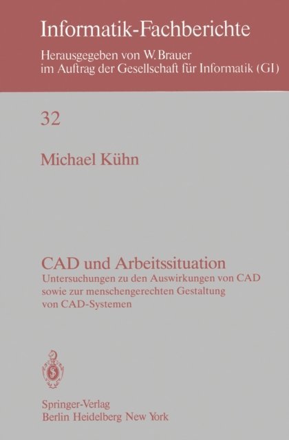 M. Kuhn - CAD und Arbeitssituation, E-bok