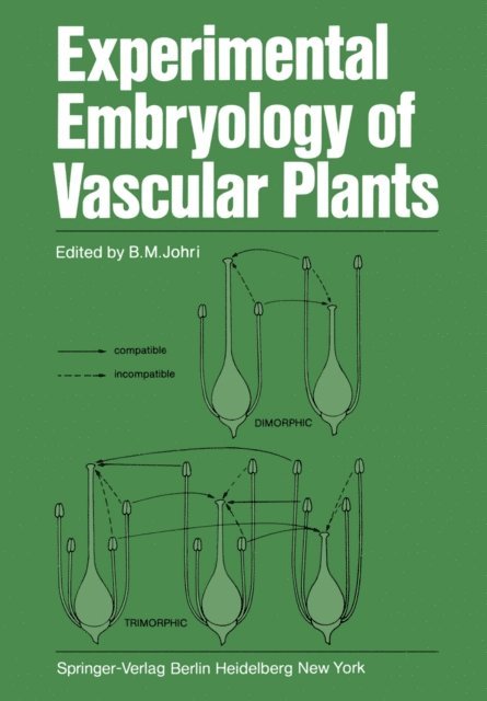 B. M. Johri - Experimental Embryology of Vascular Plants, E-bok