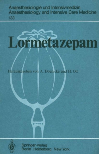 H. Ott, A. Doenicke - Lormetazepam, E-bok