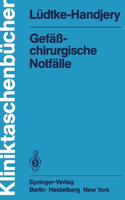A. Ludtke-Handjery - Gefäßchirurgische Notfälle, E-bok