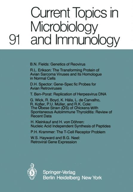 P. K. Vogt, L. Syru?ek, H. G. Schweiger, R. Rott, F. Melchers, O. Maaloe, H. Koprowski, P. Koldovsky, P. H. Hofschneider, W. Henle - Current Topics in Microbiology and Immunology, E-bok