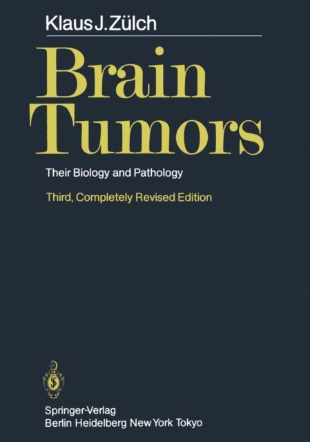 K.J. Zulch - Brain Tumors, E-bok