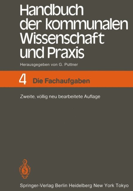 Gunter Puttner - Handbuch der kommunalen Wissenschaft und Praxis, E-bok