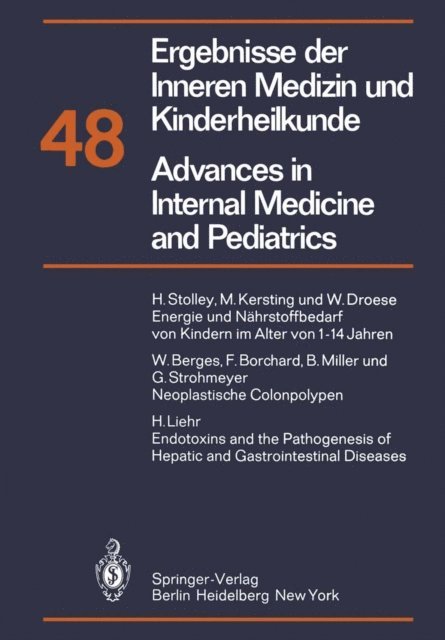 A. Prader, G. A. Martini, K. Kochsiek, G.-A. von Harnack, P. Frick - Ergebnisse der Inneren Medizin und Kinderheilkunde/Advances in Internal Medicine and Pediatrics, E-bok