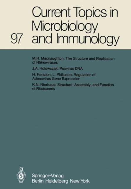P. K. Vogt, H. G. Schweiger, R. Rott, F. Melchers, H. Koprowski, P. H. Hofschneider, W. Henle - Current Topics in Microbiology and Immunology, E-bok