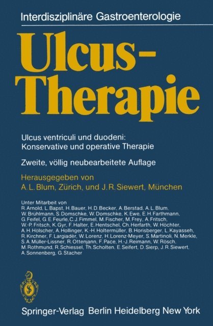J.R. Siewert, A.L. Blum - Ulcus-Therapie, E-bok