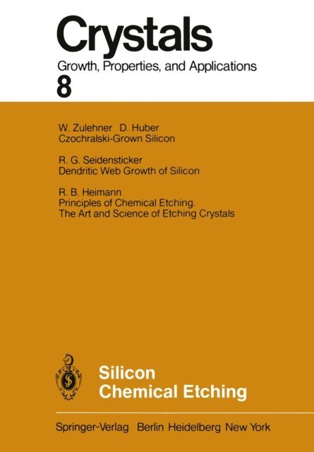 J. Grabmaier - Silicon Chemical Etching, E-bok