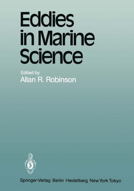 A. R. Robinson - Eddies in Marine Science, E-bok