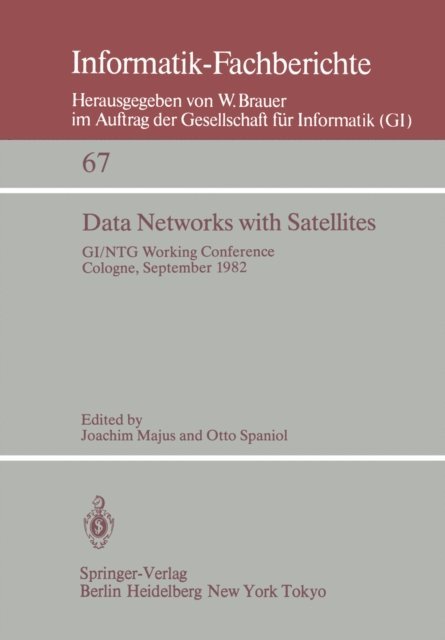 O. Spaniol, J. Majus - Data Networks with Satellites, E-bok