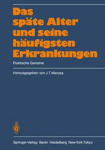 J.T. Marcea - Das späte Alter und seine häufigsten Erkrankungen, E-bok. Tillgänglighet: Lägg i varukorg