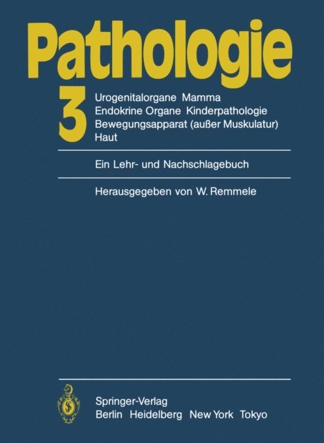 W. Remmele - Pathologie, E-bok