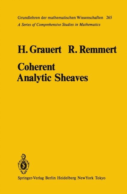 R. Remmert, H. Grauert - Coherent Analytic Sheaves, E-bok