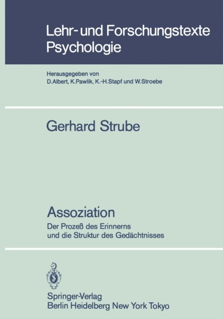G. Strube - Assoziation, E-bok