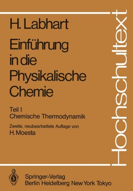 Heinrich Labhart - Einführung in die Physikalische Chemie, E-bok