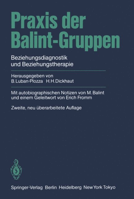 Hans H. Dickhaut, Boris Luban-Plozza - Praxis der Balint-Gruppen, E-bok