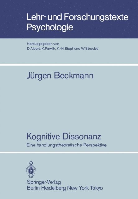 J. Beckmann - Kognitive Dissonanz, E-bok