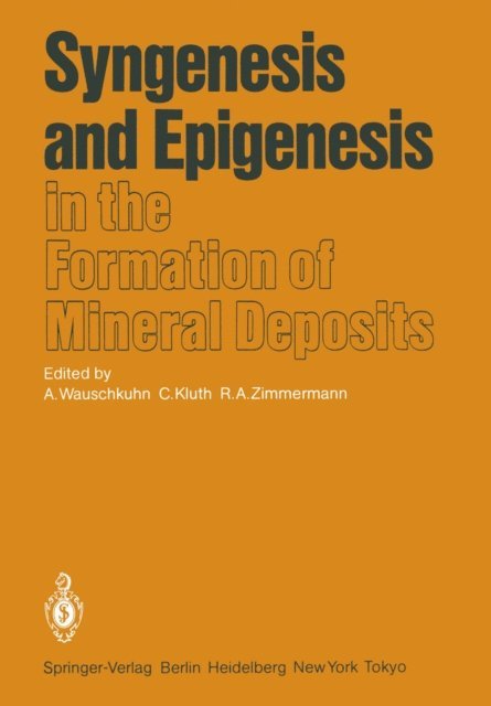 R.A. Zimmermann, C. Kluth, A. Wauschkuhn - Syngenesis and Epigenesis in the Formation of Mineral Deposits, E-bok