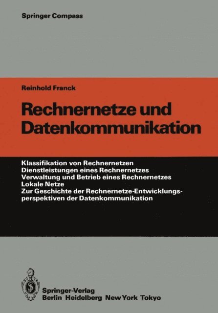Reinhold Franck - Rechnernetze und Datenkommunikation, E-bok