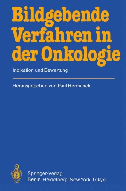 P. Hermanek - Bildgebende Verfahren in der Onkologie, E-bok