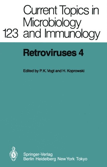 H. Koprowski, P.K. Vogt - Retroviruses 4, E-bok