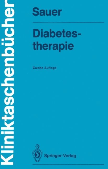 Heinrich Sauer - Diabetestherapie, E-bok