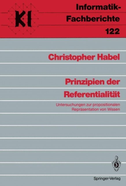 Christopher Habel - Prinzipien der Referentialität, E-bok