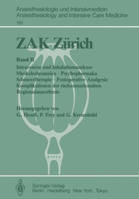 Georg Kreienbuhl, Pius Frey, Georg Hossli - ZAK Zürich, E-bok