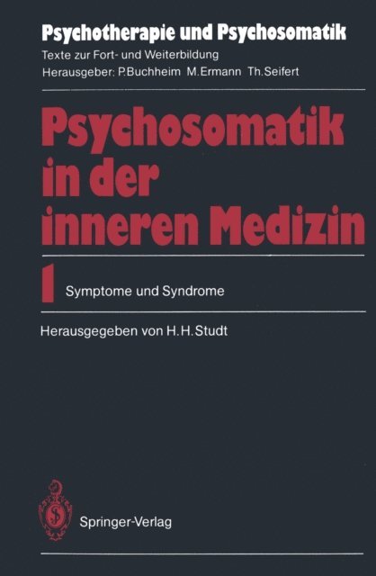 Hans H. Studt - Psychosomatik in der inneren Medizin, E-bok