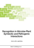 Recognition in Microbe-Plant Symbiotic and Pathogenic Interactions