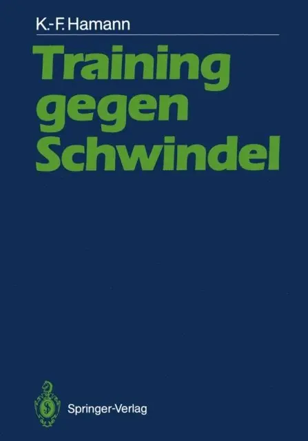 Karl-Friedrich Hamann - Training gegen Schwindel, E-bok. Tillgänglighet: Lägg i varukorg