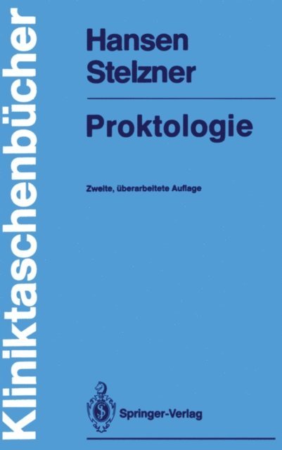 Friedrich Stelzner, Henning Hansen - Proktologie, E-bok