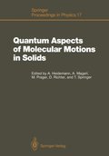 Quantum Aspects of Molecular Motions in Solids