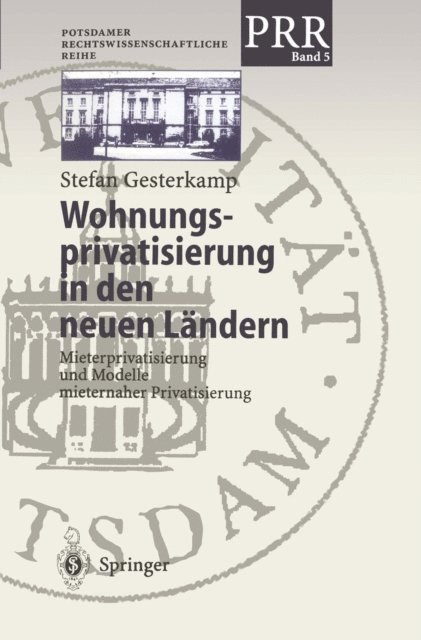 Stefan Gesterkamp - Wohnungsprivatisierung in den neuen Ländern, E-bok