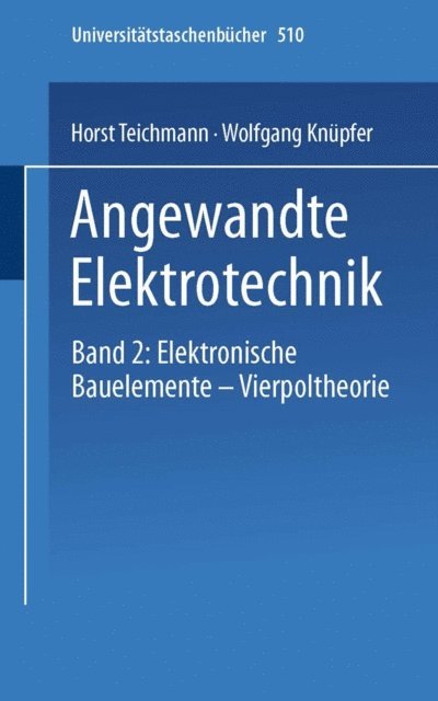 H. Teichmann - Angewandte Elektronik, E-bok